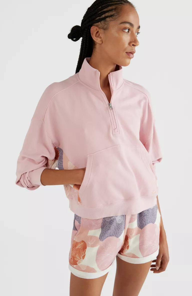 Dámska mikina half ZIP CREW