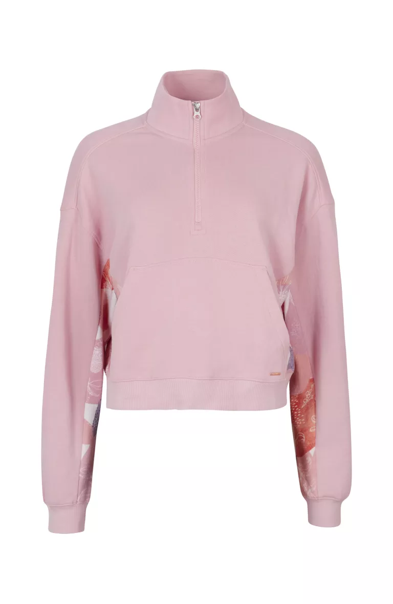 Dámska mikina half ZIP CREW