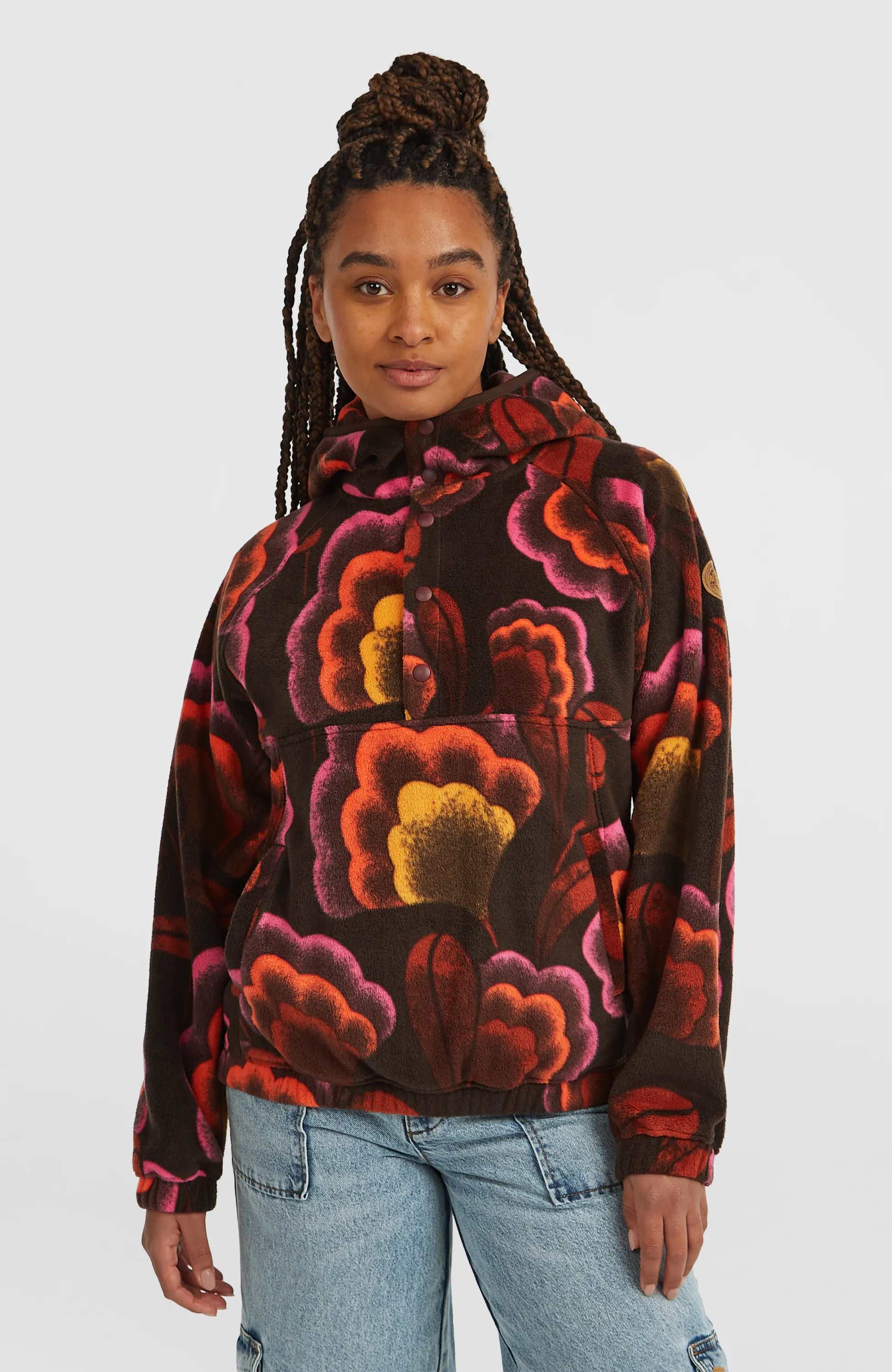 Mikinina s kapucňou superfleece