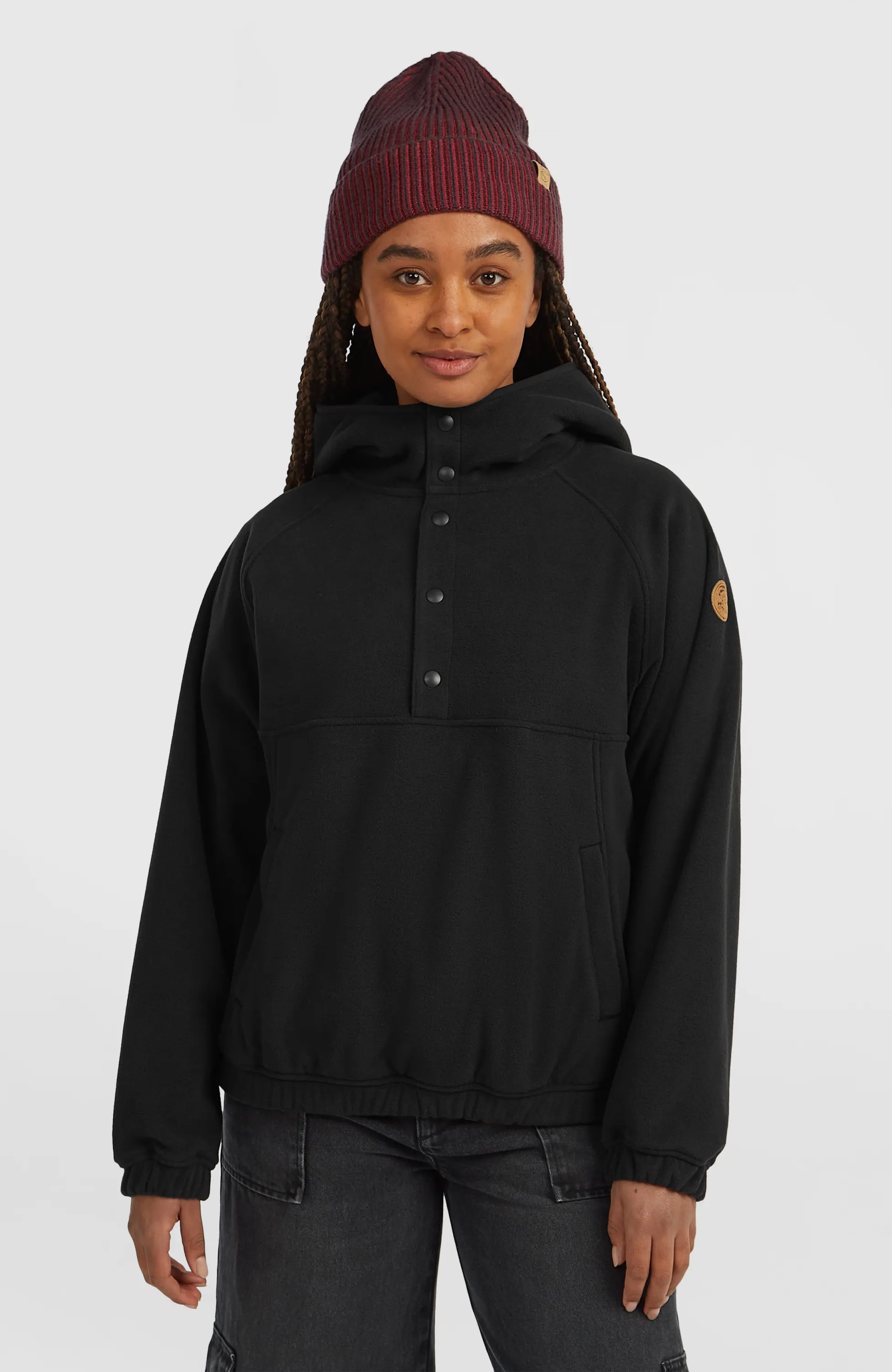 Mikinina s kapucňou superfleece