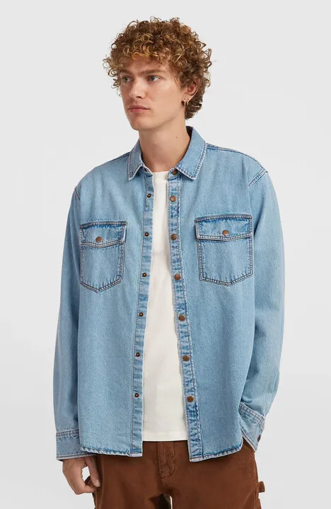 Riflová košeľa originals denim