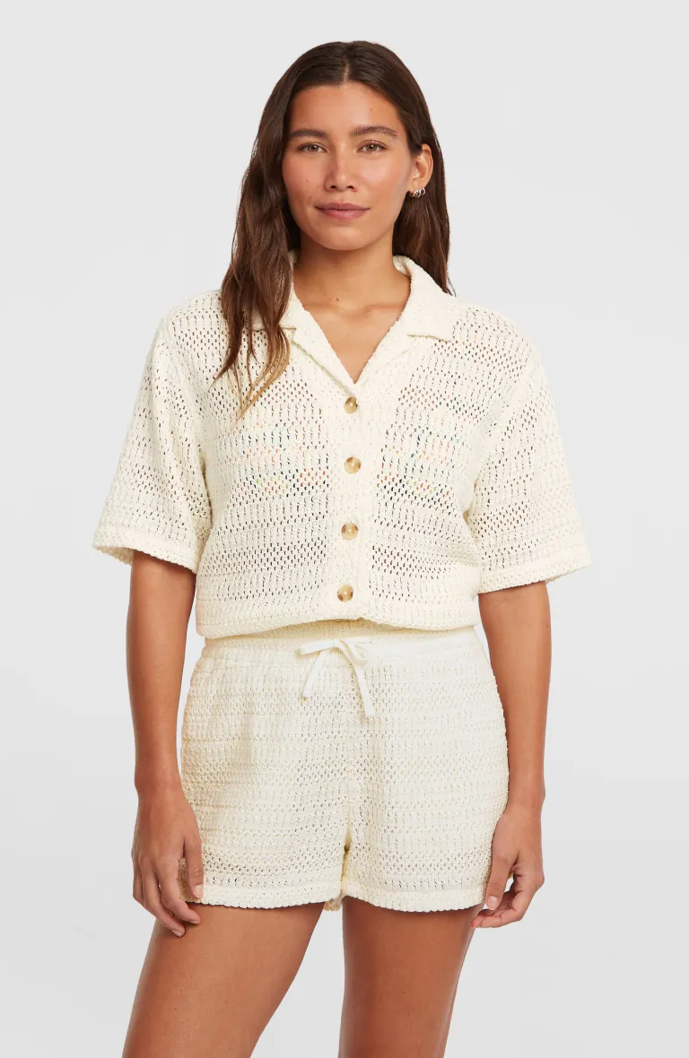 Krátke nohavice Crochet